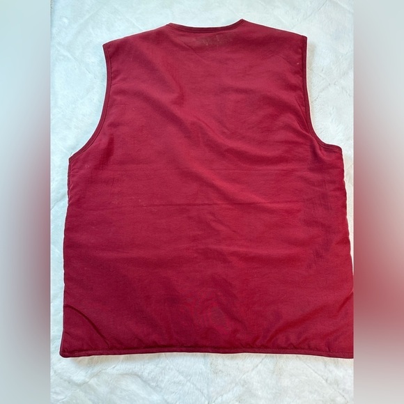 Spotex men’s XXL Multi pocket red vest sport hobby tactical photography farm - Picture 6 of 6